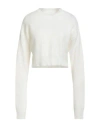Amiri Woman Sweater White Size Xs Cashmere, Silk In White