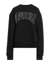 Amiri Woman Sweatshirt Black Size L Cotton