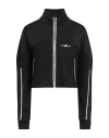 Amiri Woman Sweatshirt Black Size L Polyester, Cotton