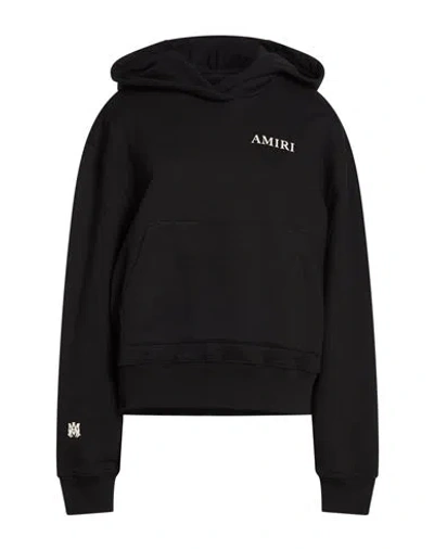 Amiri Woman Sweatshirt Black Size M Cotton
