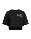 Amiri Woman T-shirt Black Size M Cotton In Black
