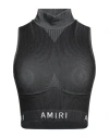 Amiri Topwear In Black Polypropylene In Black
