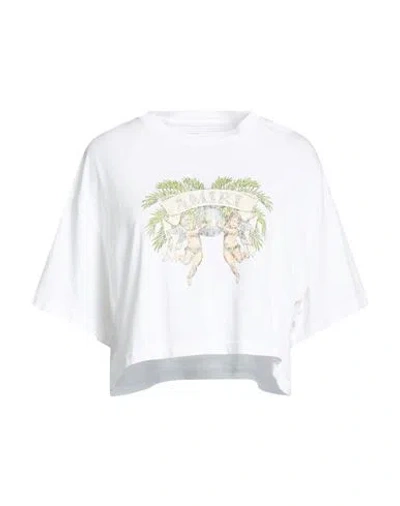 Amiri Woman T-shirt White Size Xs Cotton