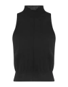 Amiri Woman Turtleneck Black Size S Wool In Black