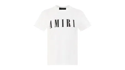 Pre-owned Amiri Women's  Core Logo T-shirt In White