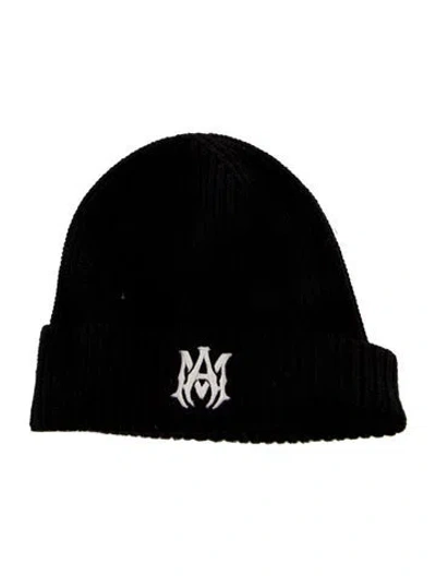 Pre-owned Amiri Women's Cashmere Beanie In Black