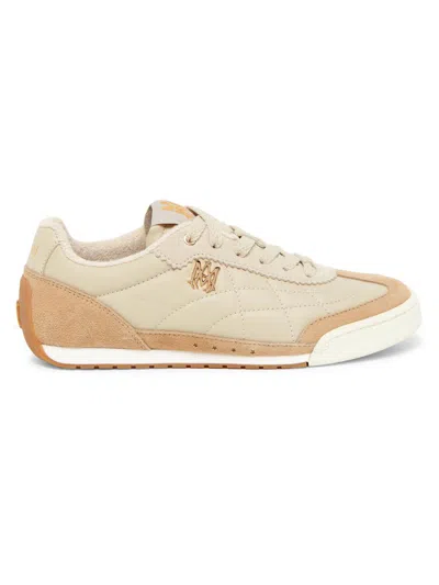 Amiri Coastline Leather And Suede Low-top Sneakers In Multi