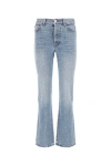 Amiri Light Blue Straight Leg Jeans In Blue