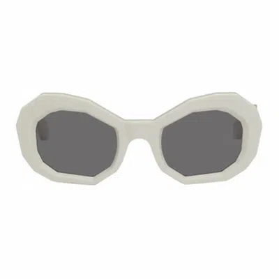 Amiri Women's Honeycomb Sunglasses In Alabaster In White