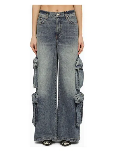 Amiri Women's Jeans Baggy Cargo