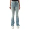 Amiri Women's Kick Flare Jeans In Clay Indigo