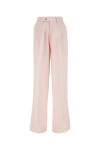 Amiri Light Pink Viscose Wide-leg Pant In Pink