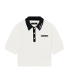 Amiri Women's Ma Cropped Polo In White