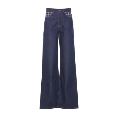 Amiri Women Ma  Quad High Rise Wide Jeans