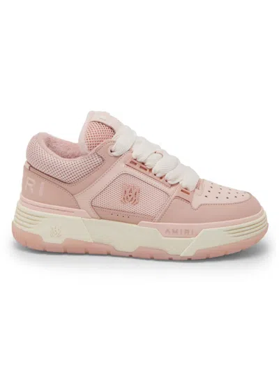Amiri Women's Ma-1 Leather Low-top Sneakers In Pink