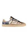 Amiri Snake Pacific Bones Sneakers In Brown