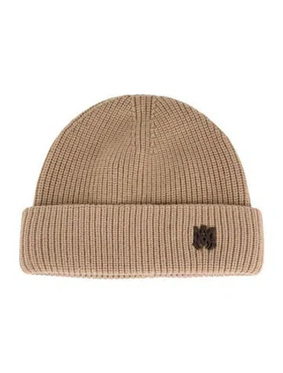 Pre-owned Amiri Wool Beanie W/tags In Neutral