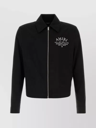 Amiri Wool Blend Jacket Long Sleeves