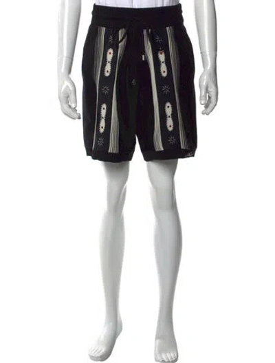 Pre-owned Amiri Wool Jogger Shorts W/ Tags In Black