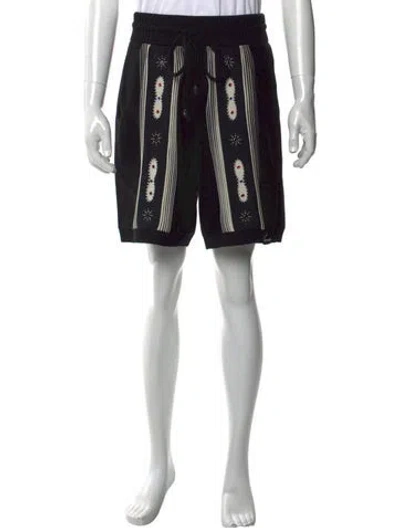 Pre-owned Amiri Wool Jogger Shorts W/ Tags In Black