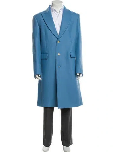 Pre-owned Amiri Wool Overcoat W/ Tags In Blue
