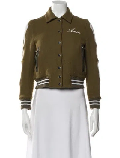Pre-owned Amiri Wool Performance Jacket In Green