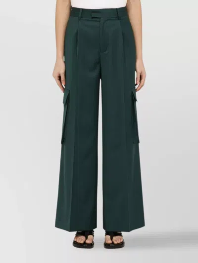 AMIRI WOOL TROUSERS CARGO POCKETS