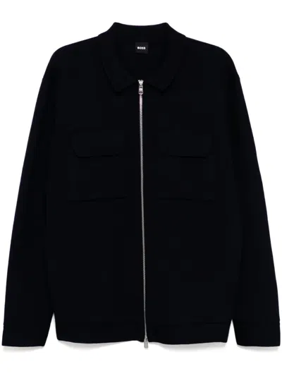Amiri Wool Zip-up Cardigan