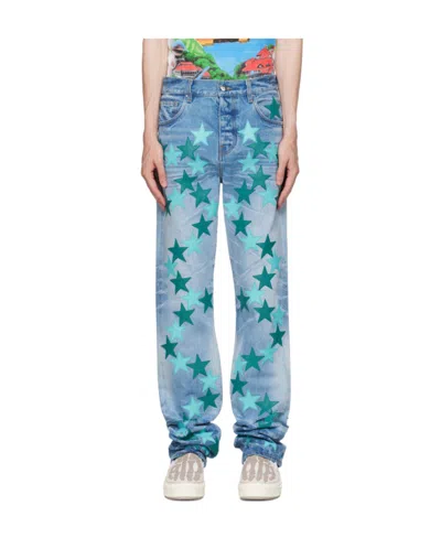 AMIRI AMIRI X CHEMIST STAR PATTERN JEANS