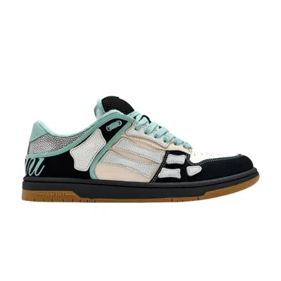 Pre-owned Amiri Xl Skel Top Low Sneaker 'black' | Men's Size 46