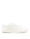 Amiri Skel Top Low Sneakers With Sleek Design In Beige