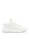 Amiri Ma1 Sneakers In Leather And Fabric In White