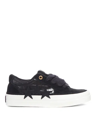 Amiri Sunset Skate Sneakers In Black