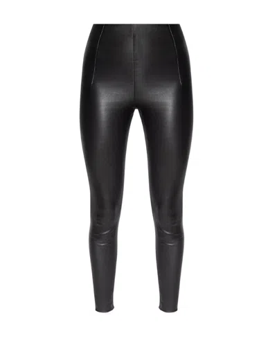 Amiri Zip-detail Leather Leggings In Black
