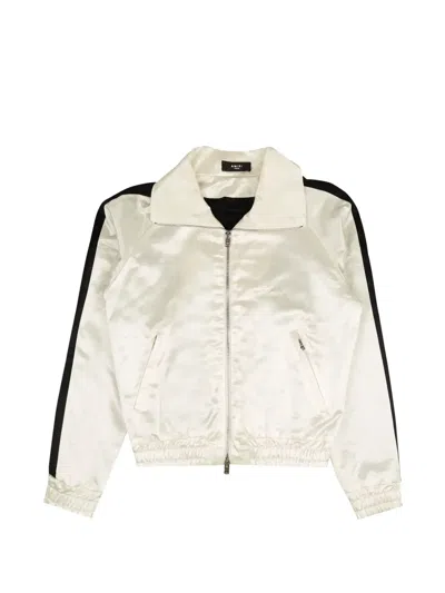 Amiri Zip-up Jacket In White