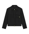 Amiri Jacket Front Side Pockets Long Sleeves In Black