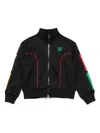 Amiri Zip-up Track Jacket In Black