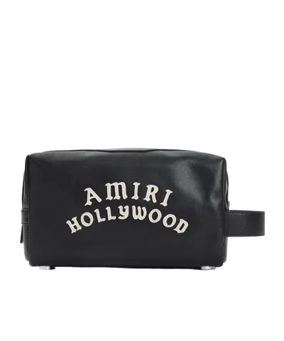 Amiri Zipper Cosmetic Bag