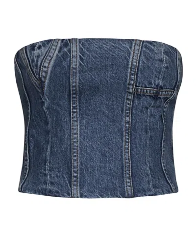 AMIRI ZIPPER DENIM VEST