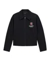 Amiri Elegant Chateau Oversized Jacket In Black