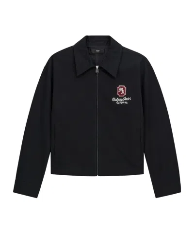 AMIRI AMIRI ZIPPED LONG SLEEVED JACKET