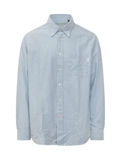 Amish America Oxford Shirt In Blue