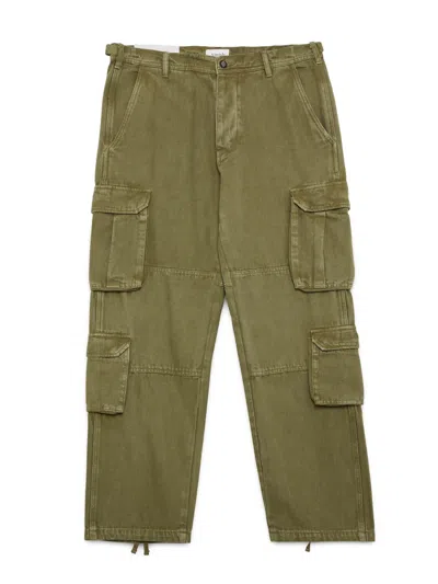 Amish Double Cargo Trousers In Green