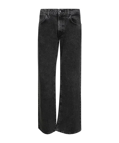 Amish Belt-loop Jeans In Black