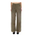 Amish Belt Loop Trousers In Brown