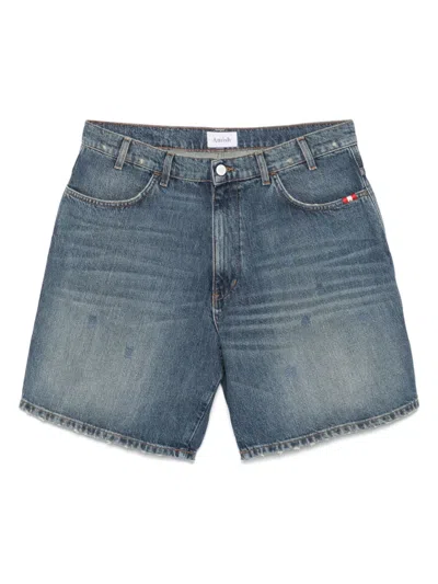 Amish Bernie Denim Shorts In Blue