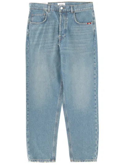 Amish Blue Mid Rise Jeans