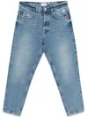 Amish James Jeans In Cotton With Logo