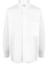 Amish Man Shirt Cream Size L Cotton In White