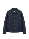 Amish Button-up Denim Jacket In Multi